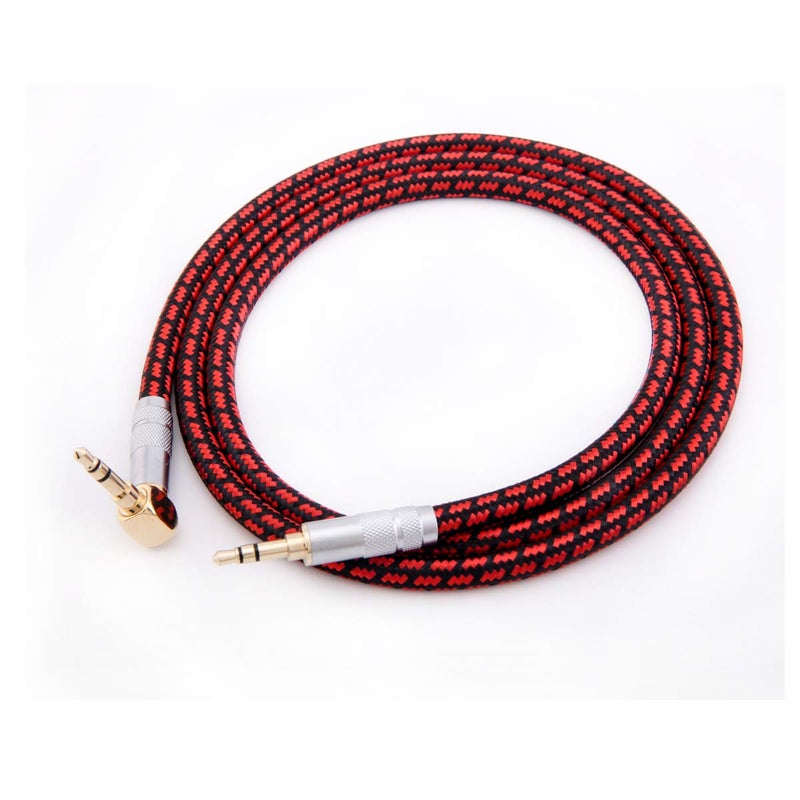 Primeda 3.5mm Aux Cord 9.8ft/3m,Audiophile Stereo Audio Cable Braided Gold-Plated Unbreakable for Laptop Tablets,Headphones, Smartphones,Cars,MP3 Players - Image 5